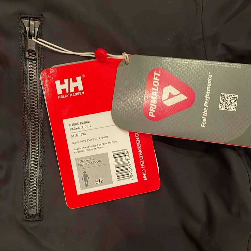 NWT Shelly Hansen Njord Parka black - Picture 5 of 16